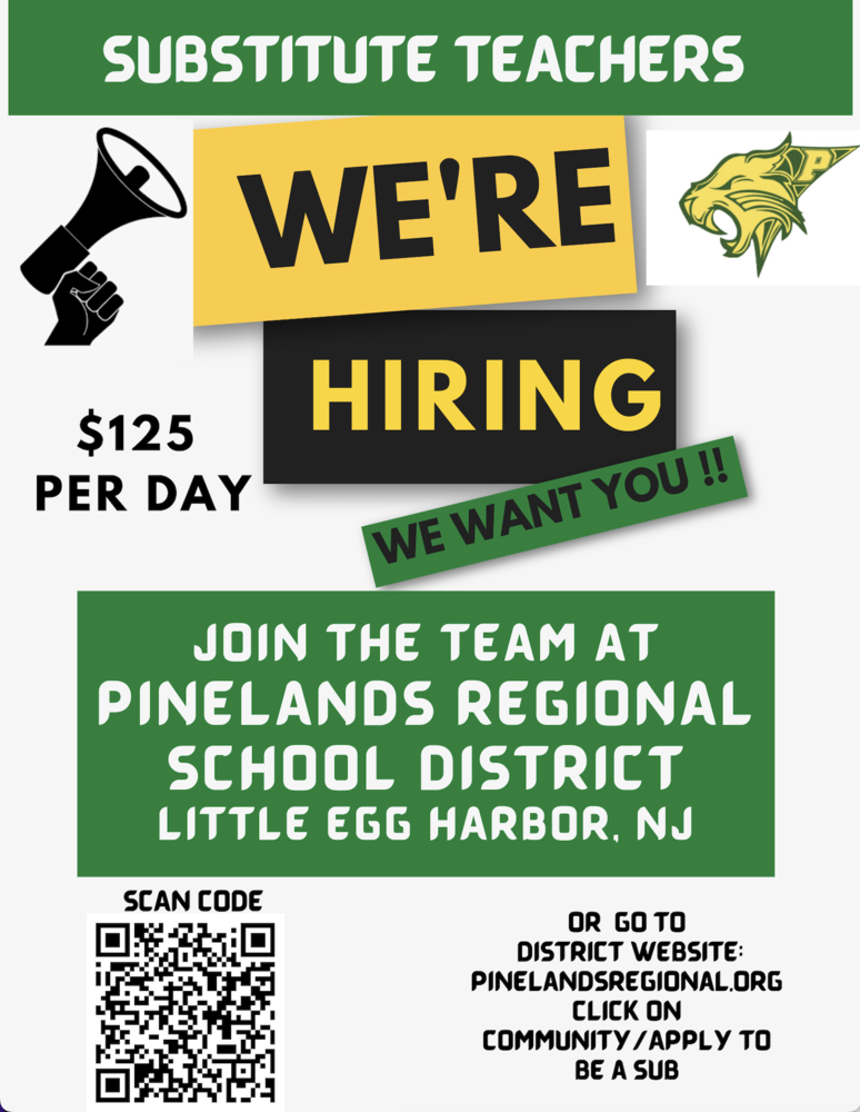 Substitutes Wanted at Pinelands!